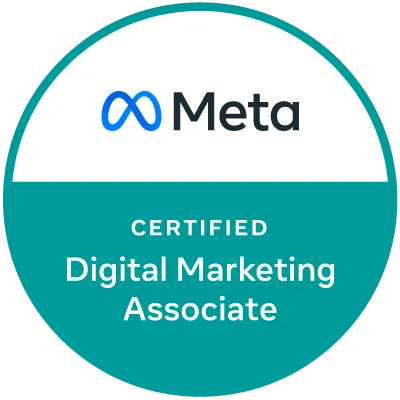 Meta Certified Digital Marketing Associate selo
